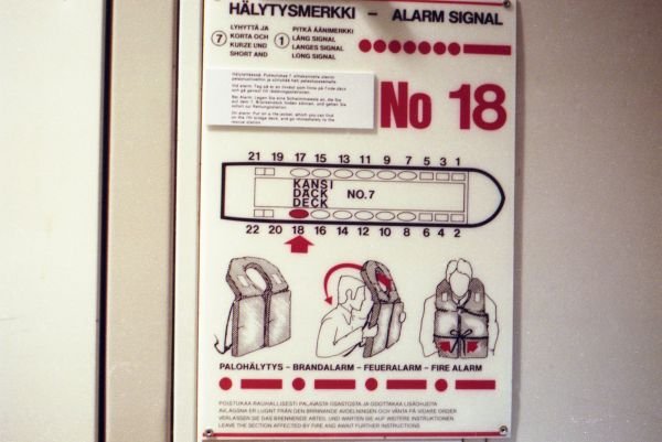 Finnjet safety instructions